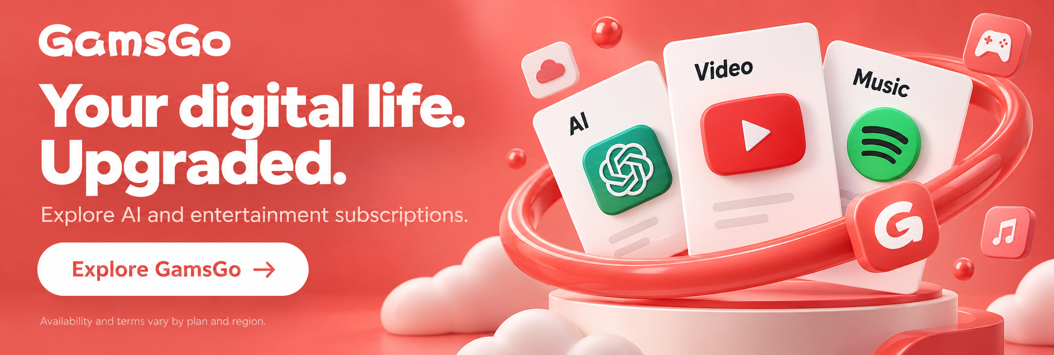 Gamsgo: A Smarter Way to Enjoy Your Favorite Digital Subscriptions